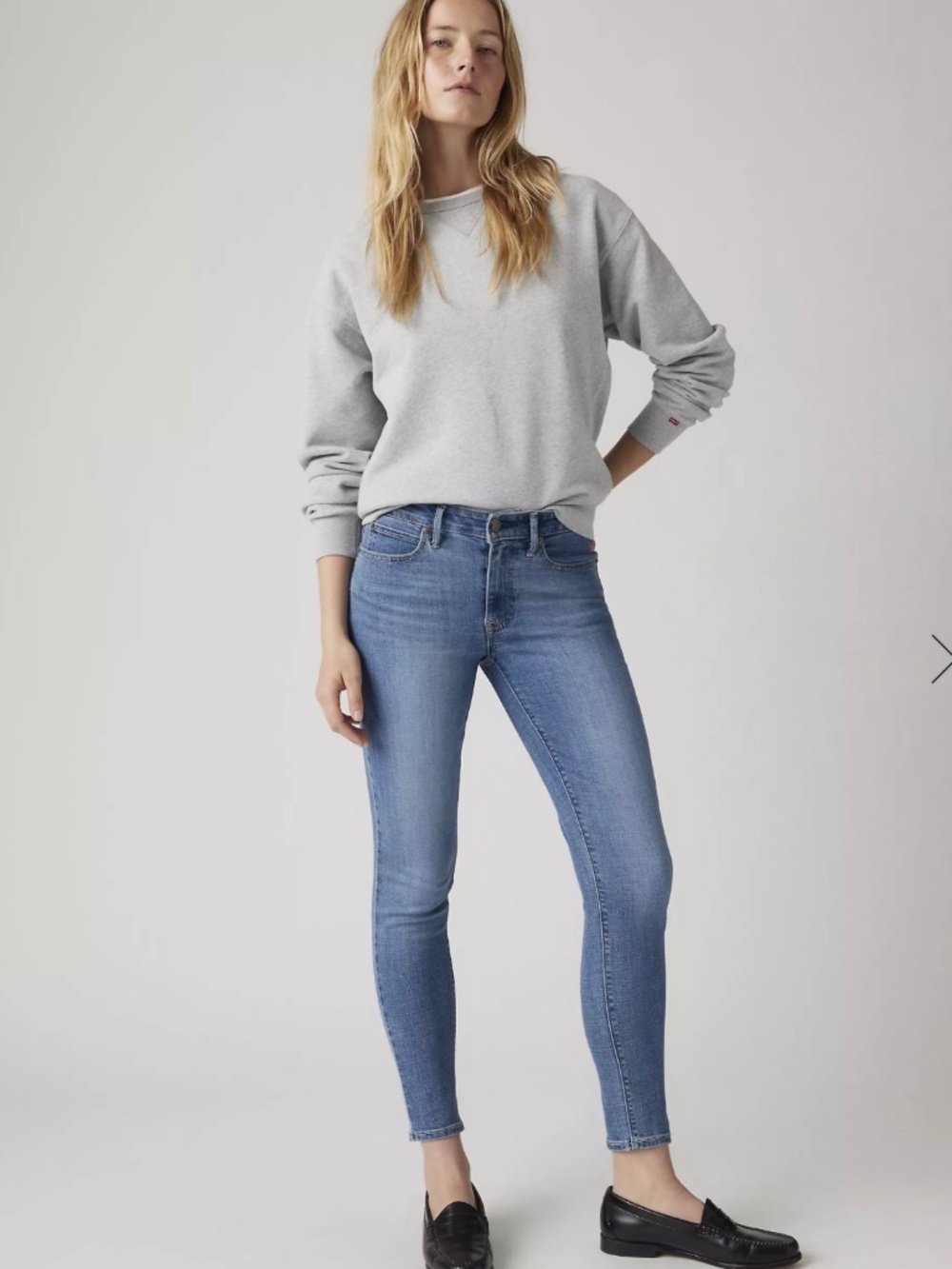 Levi 711 Skinny women’s jeans size 31